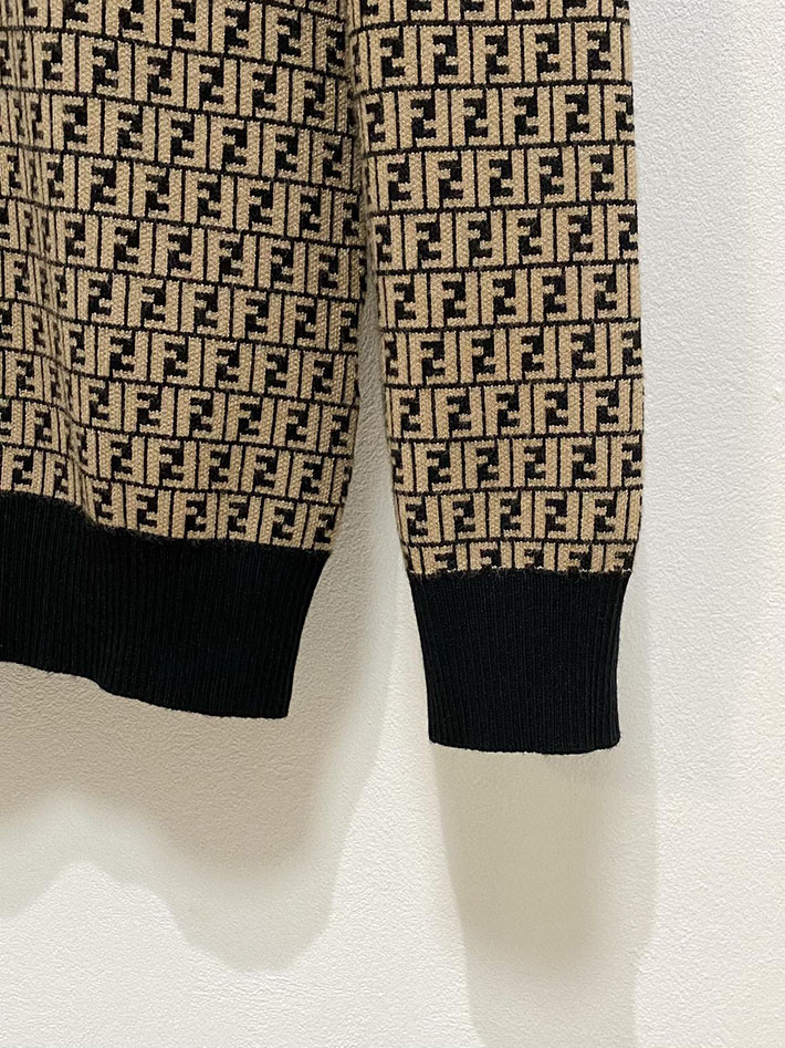 最高級フェンディスーパーコピー FENDI トレーナー メンズ スウェット トップス ブラウン 2524889 フェンディ トレーナー メンズ - 画像 (5)