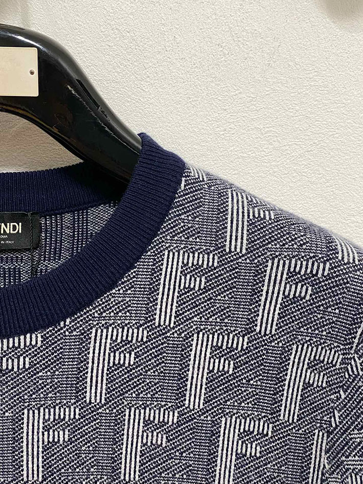 最高級フェンディスーパーコピー FENDI トレーナー メンズ スウェット トップス グレー 2524890 フェンディ トレーナー メンズ - 画像 (8)