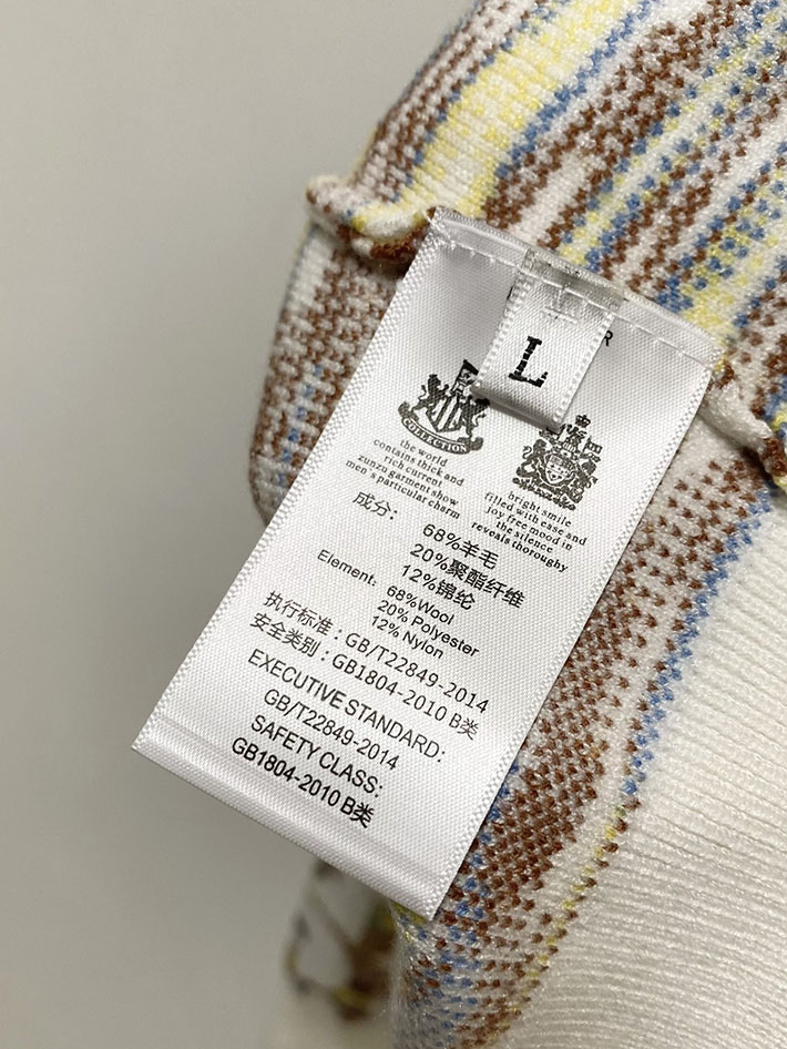 最高級ディオールスーパーコピー Dior オブリーク総柄 クルーネック ニットセーター ホワイト 2524893 ディオール トレーナー メンズ - 画像 (4)