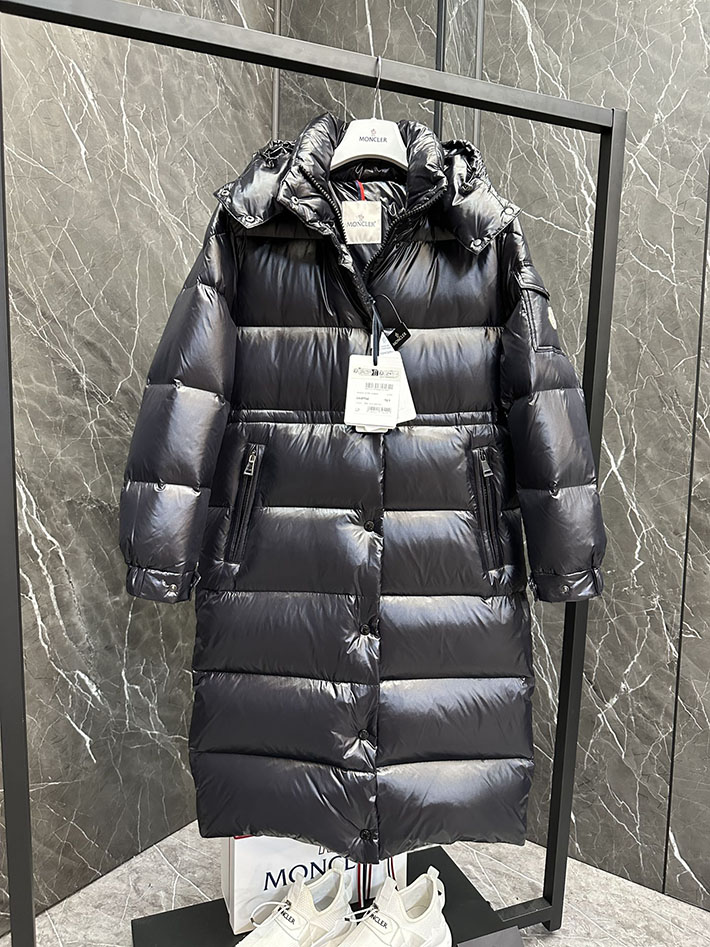最高級モンクレールスーパーコピー ダウンジャケット Hanoverian Long Down Jacket ブラック 2524896 レディース モンクレール ダウン - 画像 (6)