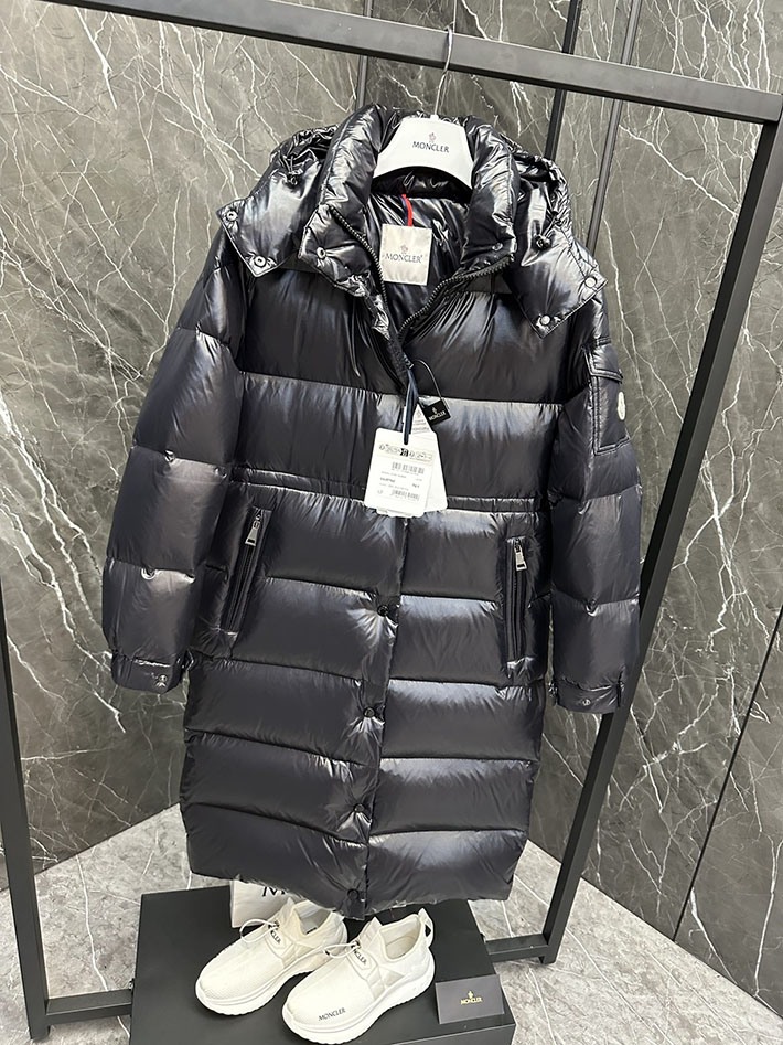 最高級モンクレールスーパーコピー ダウンジャケット Hanoverian Long Down Jacket ブラック 2524896 レディース モンクレール ダウン - 画像 (5)