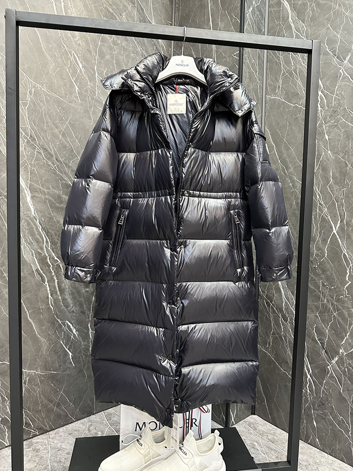 最高級モンクレールスーパーコピー ダウンジャケット Hanoverian Long Down Jacket ブラック 2524896 レディース モンクレール ダウン - 画像 (4)