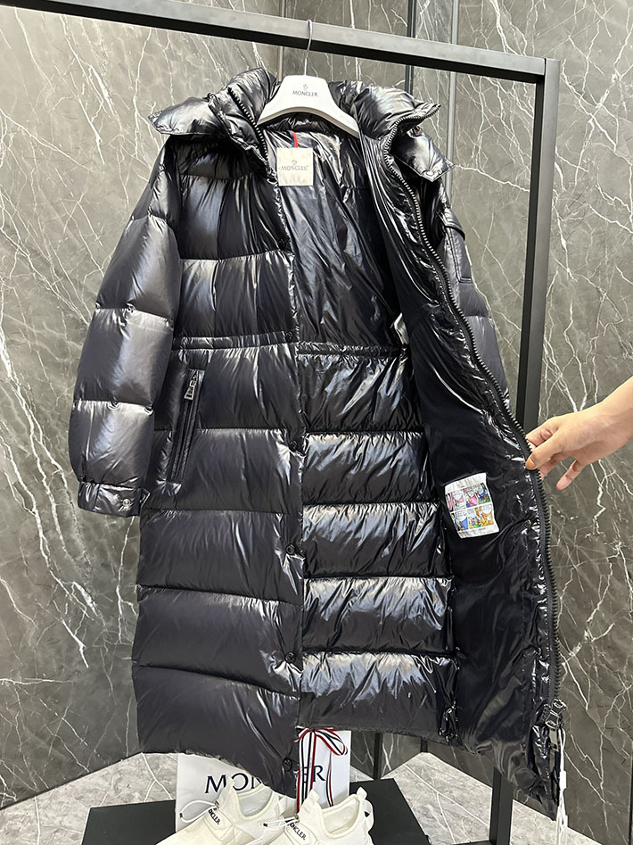 最高級モンクレールスーパーコピー ダウンジャケット Hanoverian Long Down Jacket ブラック 2524896 レディース モンクレール ダウン - 画像 (3)