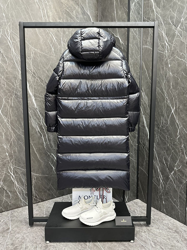 最高級モンクレールスーパーコピー ダウンジャケット Hanoverian Long Down Jacket ブラック 2524896 レディース モンクレール ダウン - 画像 (2)
