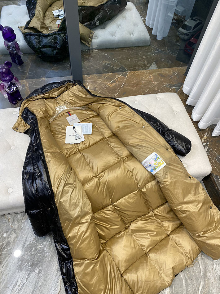 最高級モンクレールスーパーコピー レディース PARNAIBA ロングダウンジャケット ブラック 2524898 レディース モンクレール ダウン - 画像 (3)