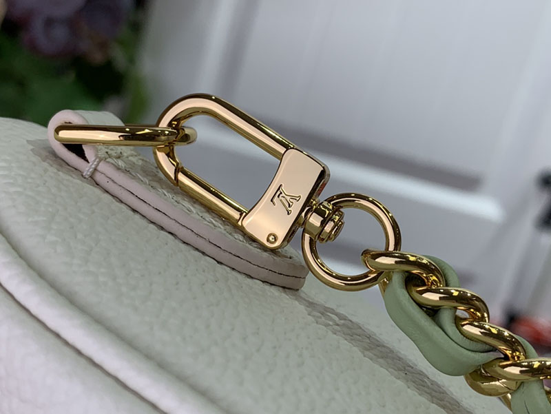 ルイヴィトン アウトレット 店舗 LOUIS VUITTON バイカラー モノグラム アンプラント ナノ スピーディ M24169 ラテホワイト×抹茶 - 画像 (5)