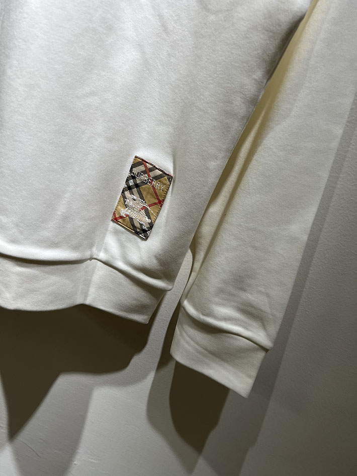 最高級バーバリースーパーコピー BURBERRY トレーナー メンズ ブランド おしゃれ ホワイト 2524954 バーバリー トレーナー アウトレット - 画像 (2)