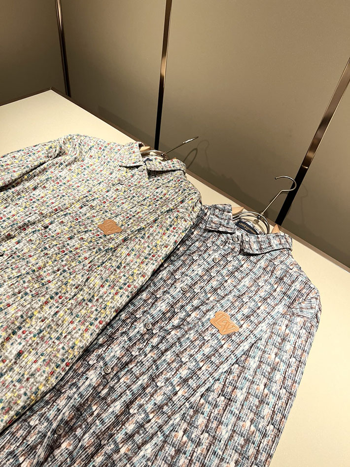 最高級ルイヴィトンスーパーコピー服 モノグラム クレイジーパターン チェック 長袖シャツ メンズ 2524959 ルイヴィトン ワイシャツ メンズ - 画像 (8)