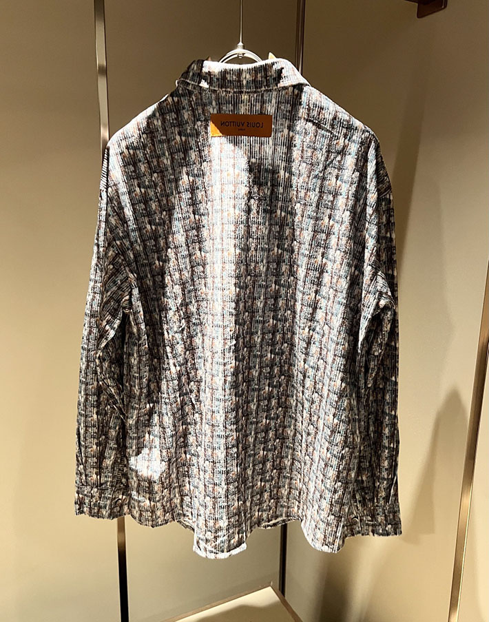 最高級ルイヴィトンスーパーコピー服 モノグラム クレイジーパターン チェック 長袖シャツ メンズ 2524959 ルイヴィトン ワイシャツ メンズ - 画像 (7)