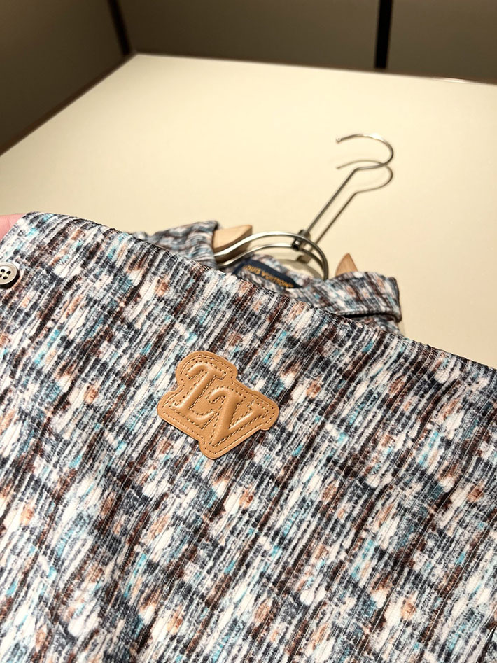 最高級ルイヴィトンスーパーコピー服 モノグラム クレイジーパターン チェック 長袖シャツ メンズ 2524959 ルイヴィトン ワイシャツ メンズ - 画像 (3)