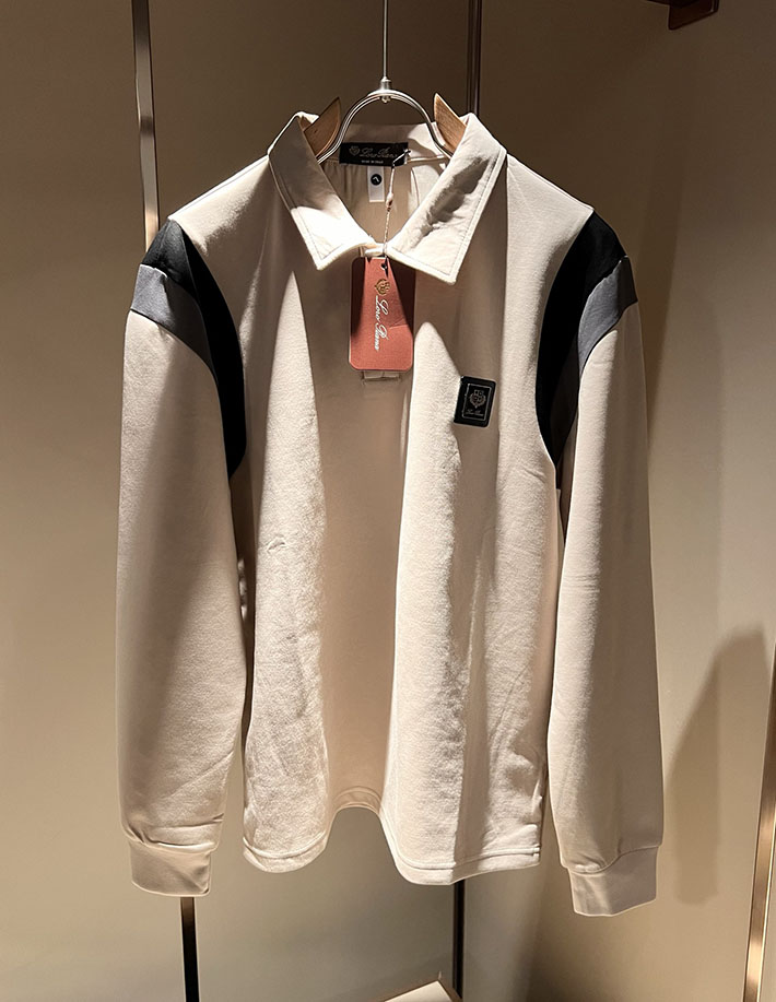 ロロピアーナ 長袖 ポロシャツ