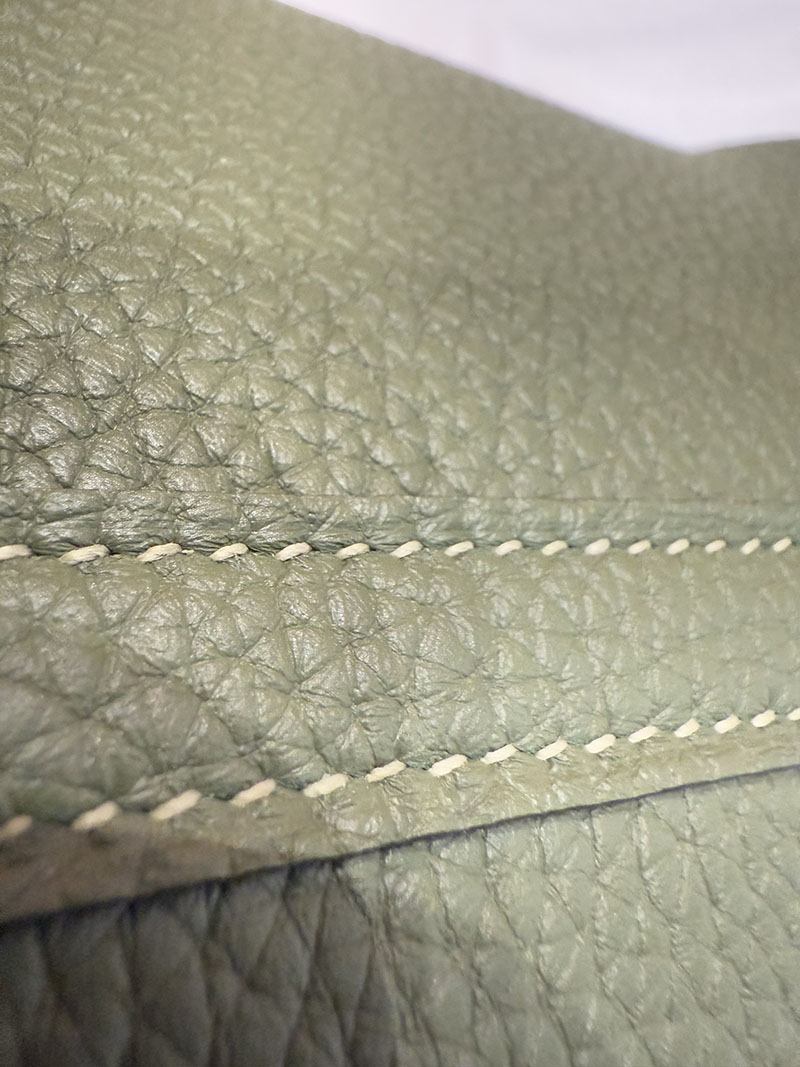 レディース エルメス バッグ HERMES ピコタンロック 18 PM ヴェールオリーブ トリヨンクレマンス シルバー金具 2526016 ピコタン 18 定価 - 画像 (9)