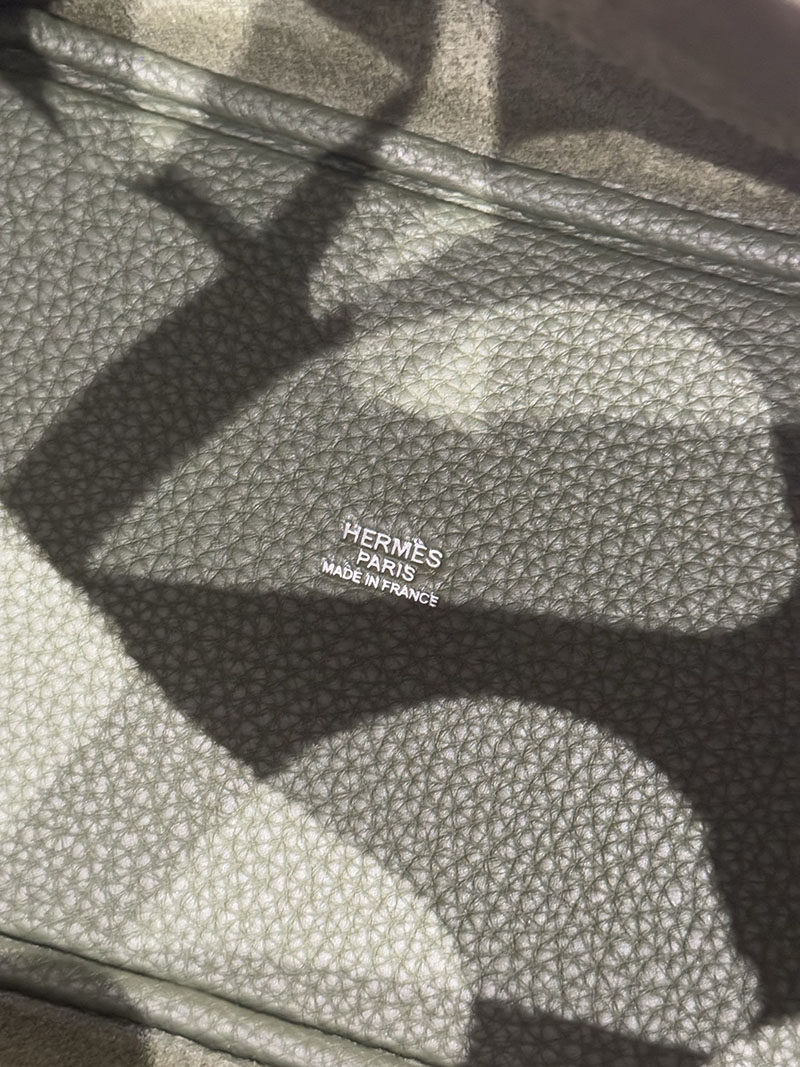 レディース エルメス バッグ HERMES ピコタンロック 18 PM ヴェールオリーブ トリヨンクレマンス シルバー金具 2526016 ピコタン 18 定価 - 画像 (5)