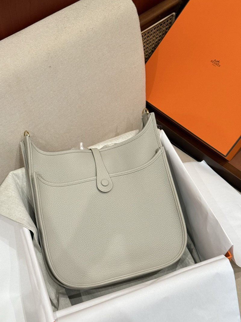 レディース エルメス バッグ HERMES エヴリン 29 PM ベトン トリヨンクレマンス ゴールド金具 2526027 エブリン 29 定価 - 画像 (6)