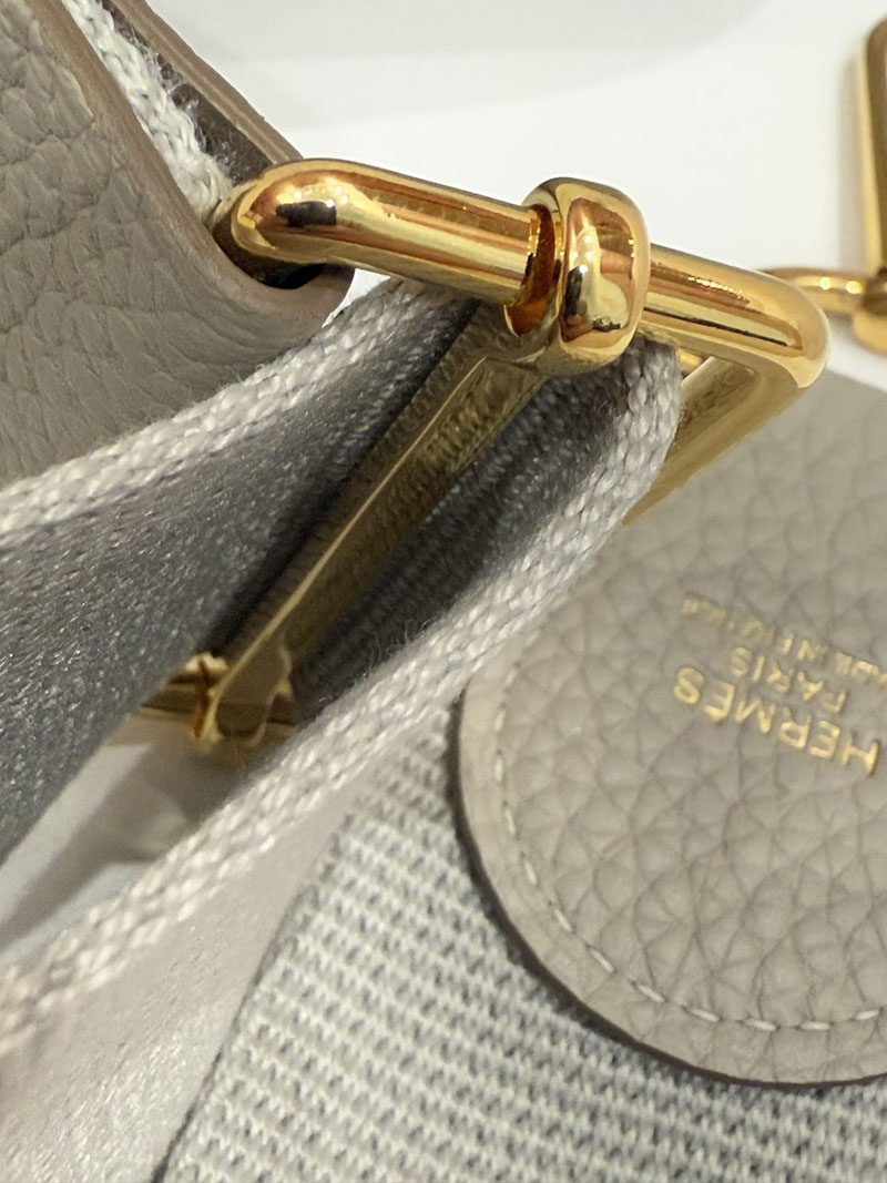 レディース エルメス バッグ HERMES エヴリン 29 PM ベトン トリヨンクレマンス ゴールド金具 2526027 エブリン 29 定価 - 画像 (4)