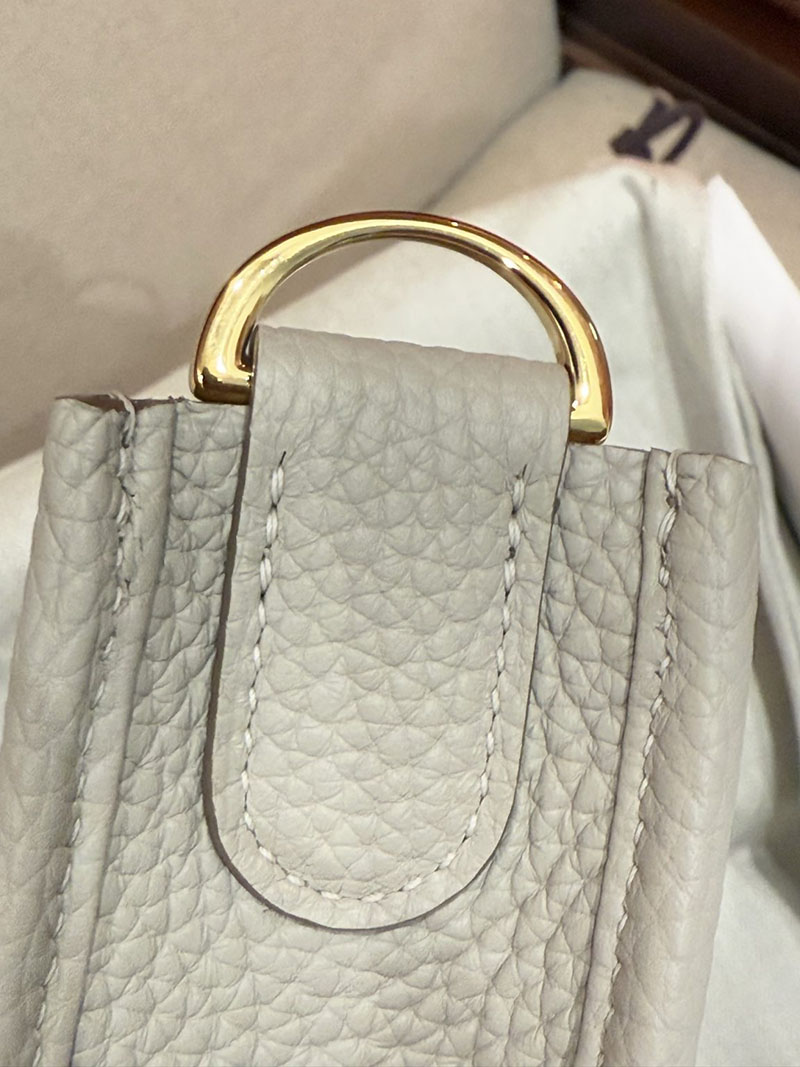 レディース エルメス バッグ HERMES エヴリン 29 PM ベトン トリヨンクレマンス ゴールド金具 2526027 エブリン 29 定価 - 画像 (2)