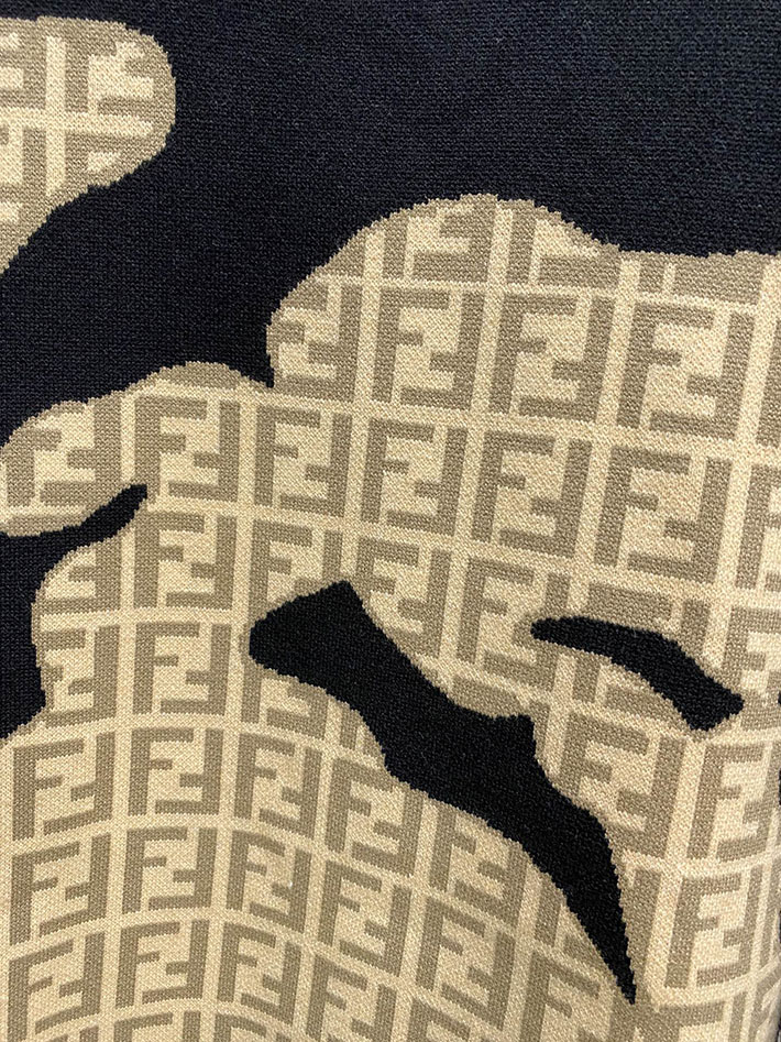最高級フェンディスーパーコピー FENDI セーター ニット メンズ トップス ブラック 2525056 フェンディ セーター メンズ - 画像 (7)