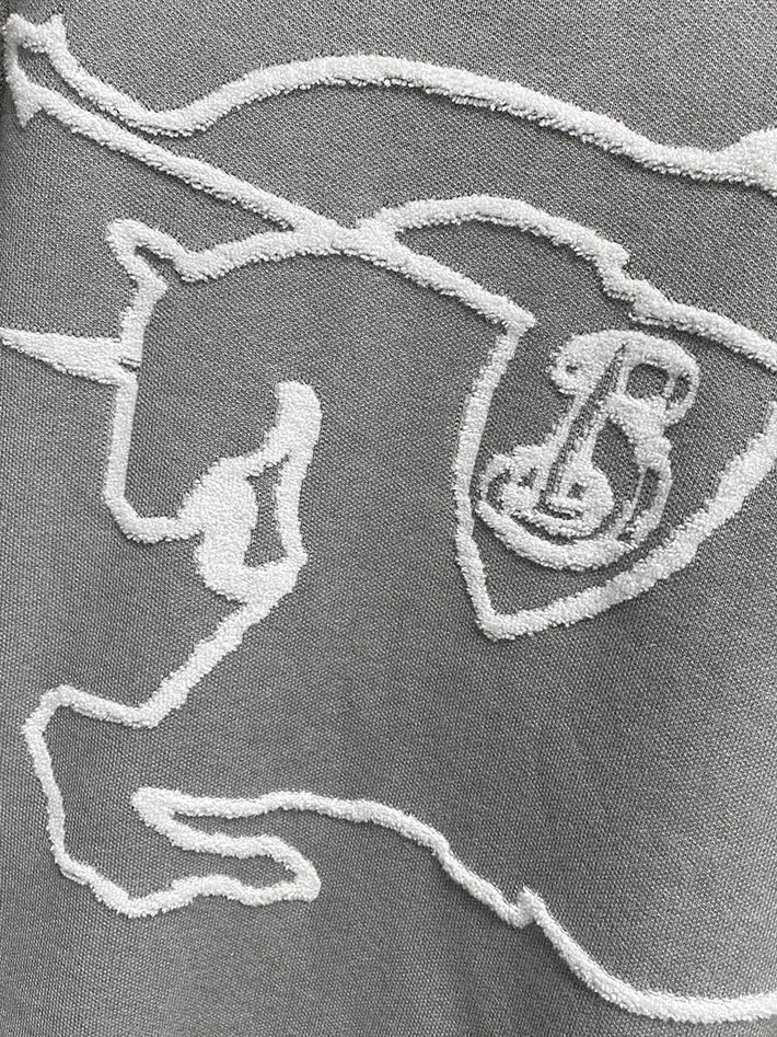 最高級バーバリースーパーコピー BURBERRY クルーネックセーター ニット グレー 2525065 バーバリー メンズ ニット - 画像 (6)