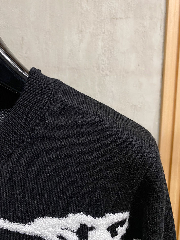 最高級バーバリースーパーコピー BURBERRY クルーネックセーター ニット ブラック 2525066 バーバリー メンズ ニット - 画像 (8)