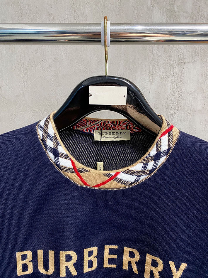 最高級バーバリースーパーコピー BURBERRY クルーネックセーター ニット ブラック 2525068 ルイヴィトン セーター メンズ - 画像 (9)