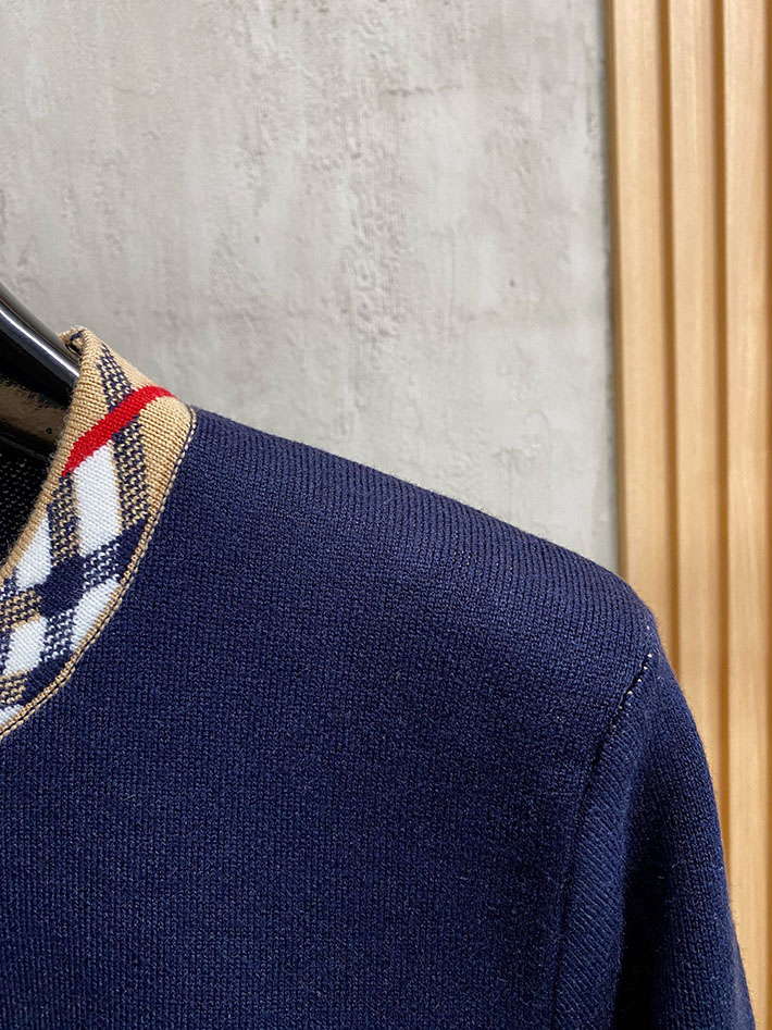 最高級バーバリースーパーコピー BURBERRY クルーネックセーター ニット ブラック 2525068 ルイヴィトン セーター メンズ - 画像 (8)