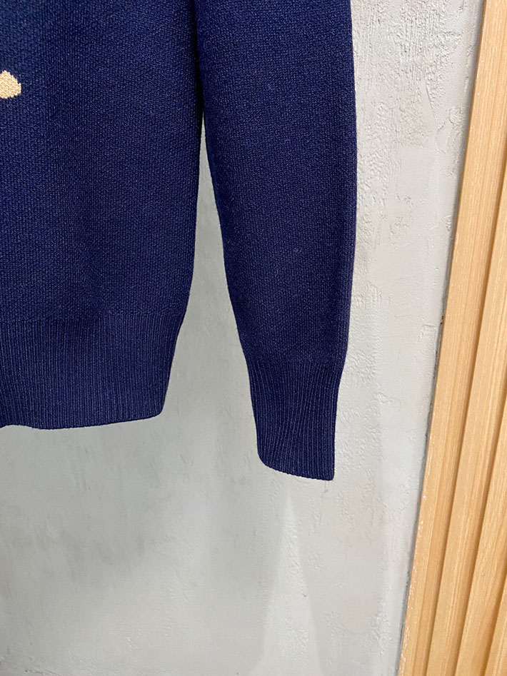 最高級バーバリースーパーコピー BURBERRY クルーネックセーター ニット ブラック 2525068 ルイヴィトン セーター メンズ - 画像 (4)