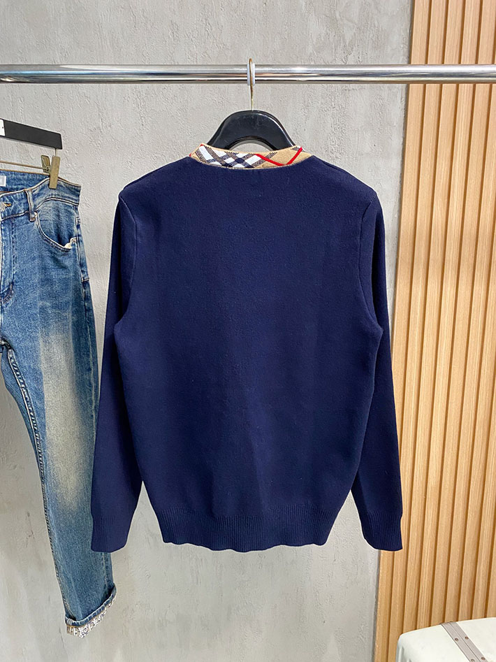 最高級バーバリースーパーコピー BURBERRY クルーネックセーター ニット ブラック 2525068 ルイヴィトン セーター メンズ - 画像 (3)