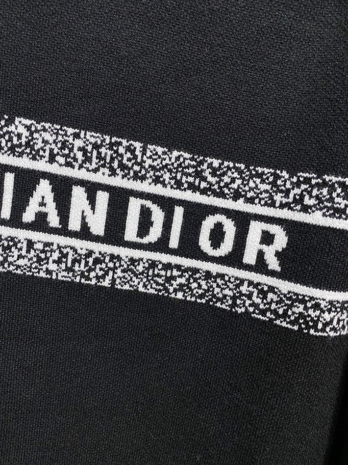 最高級ディオールスーパーコピー Dior リバーシブル ラウンドネックセーター ブラック 2525078 ディオール カシミヤセーター - 画像 (6)