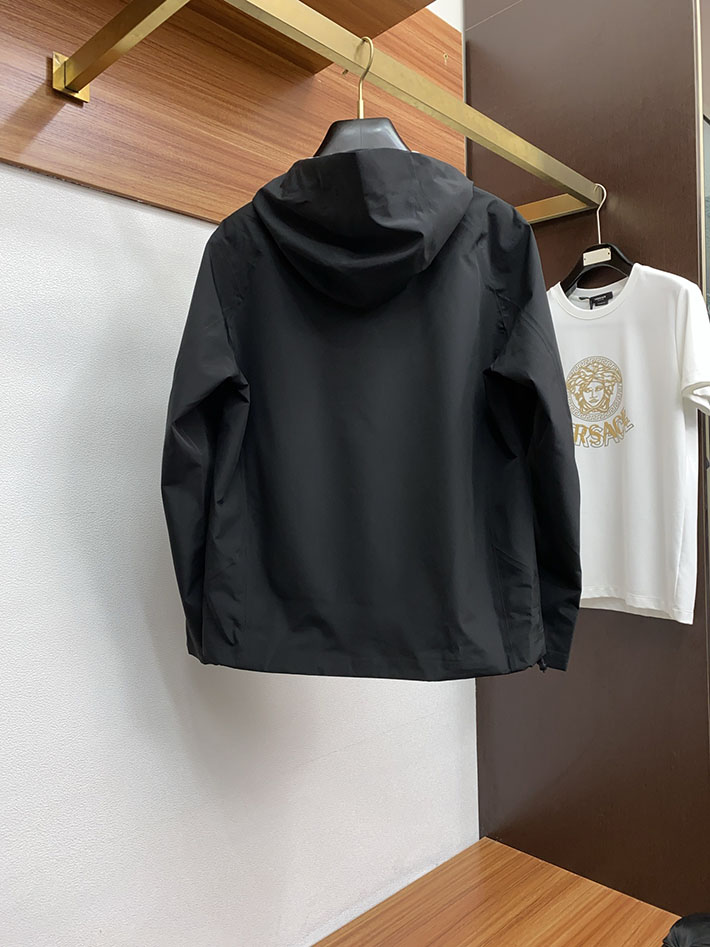最高級アークテリクススーパーコピー Arc'texry SOLANO HOODY M ポリエステルジャケット ブラック 2525101 アークテリクス ジャケット 人気 - 画像 (2)