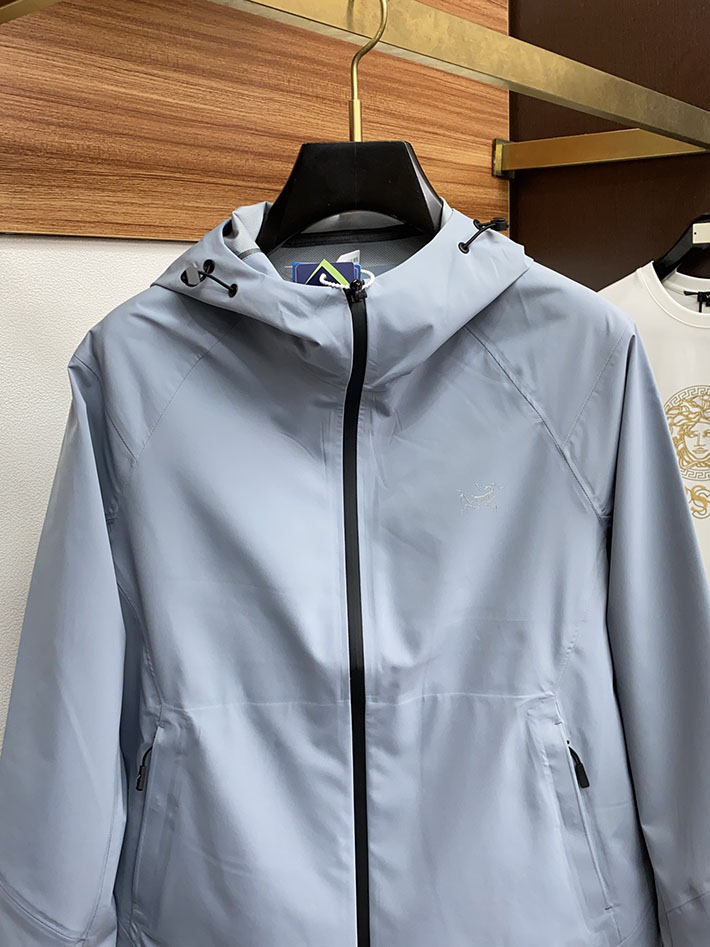 最高級アークテリクススーパーコピー Arc'texry SOLANO HOODY M ポリエステルジャケット スカイブルー 2525102 アークテリクス ジャケット 人気 - 画像 (9)