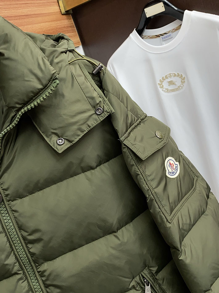 最高級モンクレールスーパーコピー Moncler Maya 70 ショートダウンジャケット カーキ 2525106 MONCLER ダウン メンズ - 画像 (8)