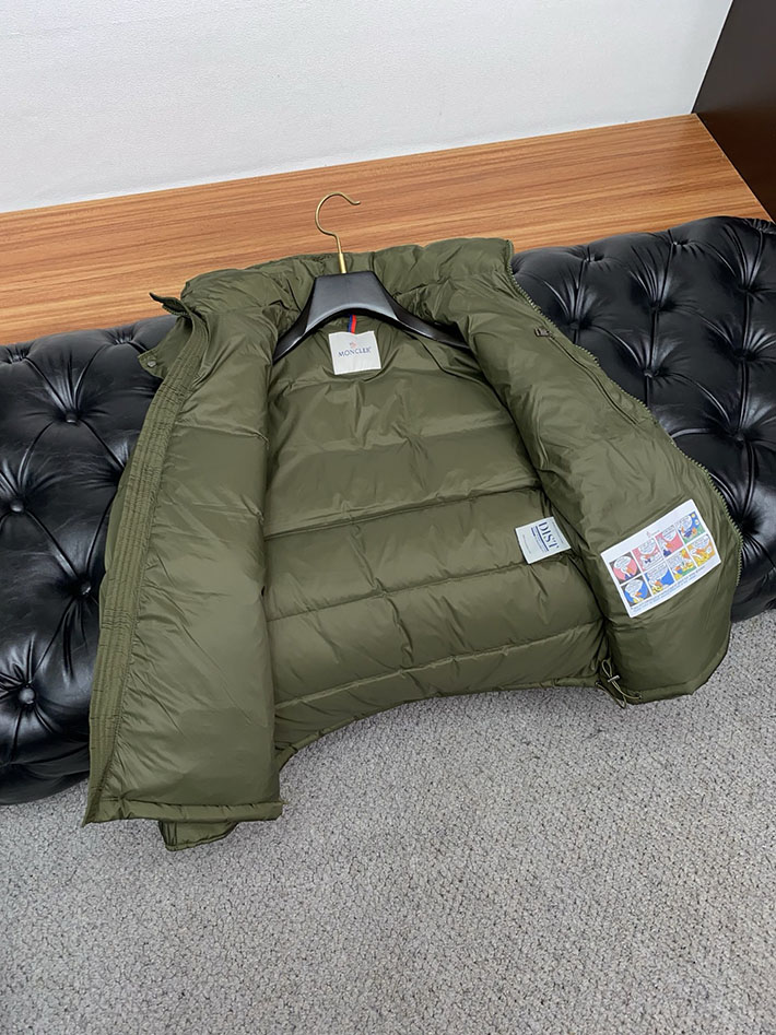 最高級モンクレールスーパーコピー Moncler Maya 70 ショートダウンジャケット カーキ 2525106 MONCLER ダウン メンズ - 画像 (5)