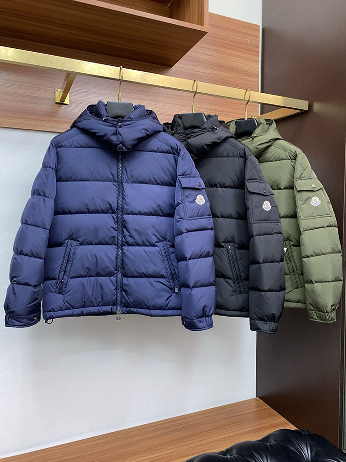 最高級モンクレールスーパーコピー Moncler Maya 70 ショートダウンジャケット ブラック 2525108 MONCLER ダウン メンズ - 画像 (3)
