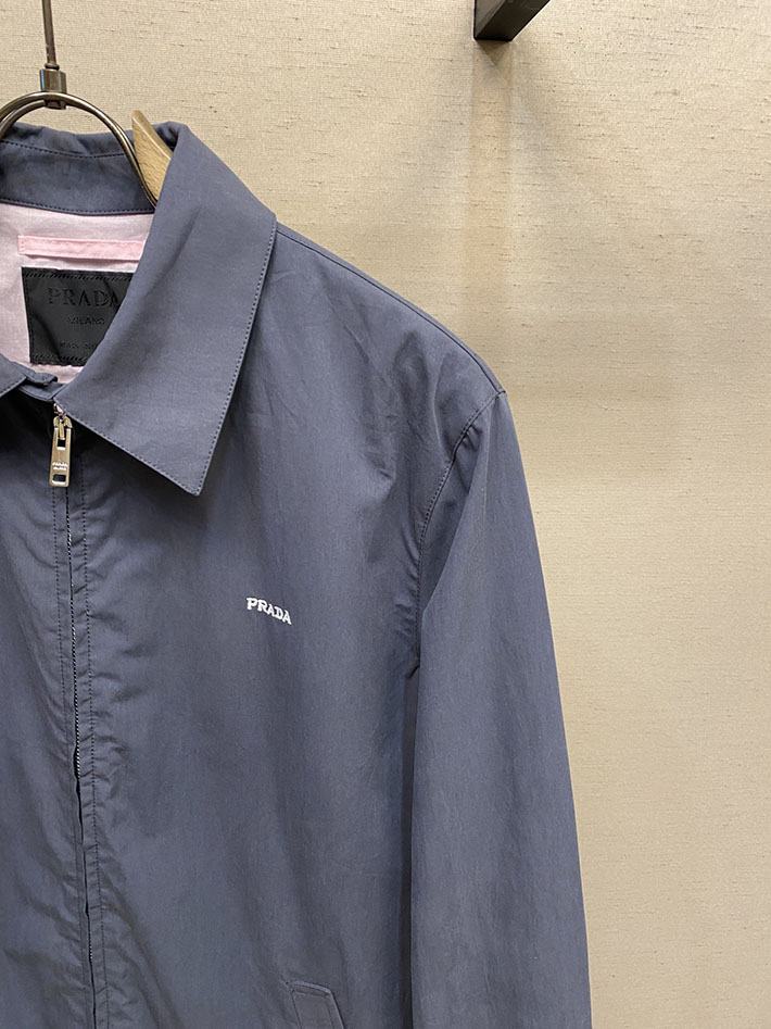 最高級プラダスーパーコピー PRADA RVCA ルーカメンズ JACKET ジャケット ネイビー 2525118 プラダ ジャケット アウトレット - 画像 (6)