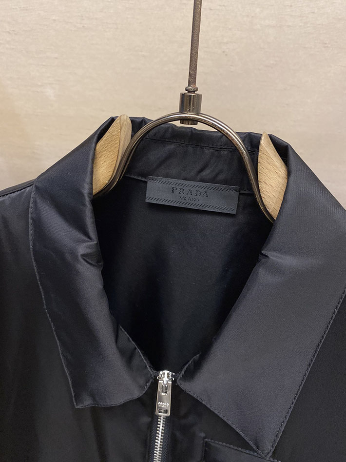 最高級プラダスーパーコピー PRADA RVCA ルーカメンズ JACKET ジャケット ブラック 2525119 プラダ ジャケット アウトレット - 画像 (8)