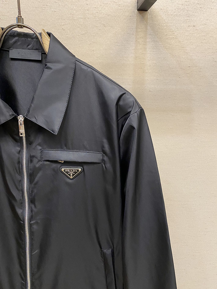最高級プラダスーパーコピー PRADA RVCA ルーカメンズ JACKET ジャケット ブラック 2525119 プラダ ジャケット アウトレット - 画像 (7)