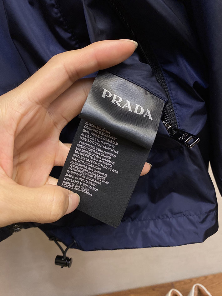 最高級プラダスーパーコピー PRADA Re-Nylon Reversible Jacket ジャケット ブラック 2525120 プラダ ジャケット アウトレット - 画像 (3)