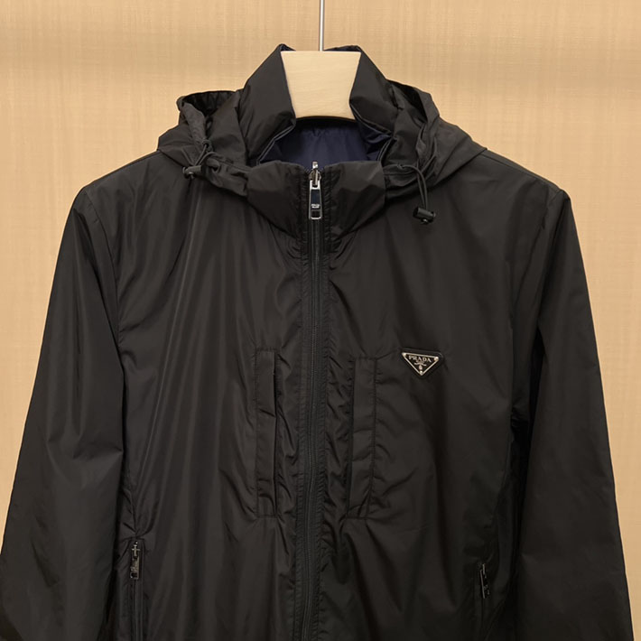 最高級プラダスーパーコピー PRADA Re-Nylon Reversible Jacket ジャケット ブラック 2525123 プラダ ナイロン ジャケット - 画像 (9)