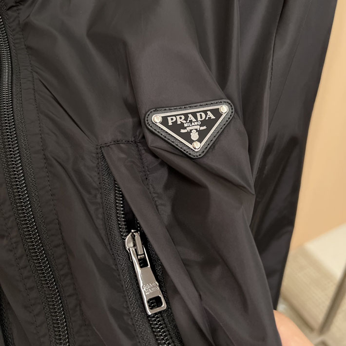 最高級プラダスーパーコピー PRADA Re-Nylon Reversible Jacket ジャケット ブラック 2525123 プラダ ナイロン ジャケット - 画像 (7)