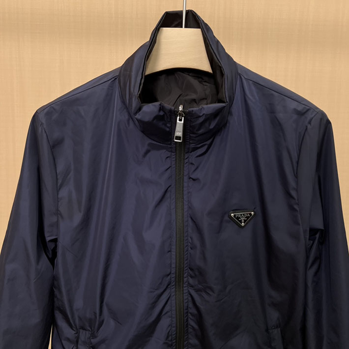 最高級プラダスーパーコピー PRADA Re-Nylon Reversible Jacket ジャケット ブラック 2525123 プラダ ナイロン ジャケット - 画像 (4)