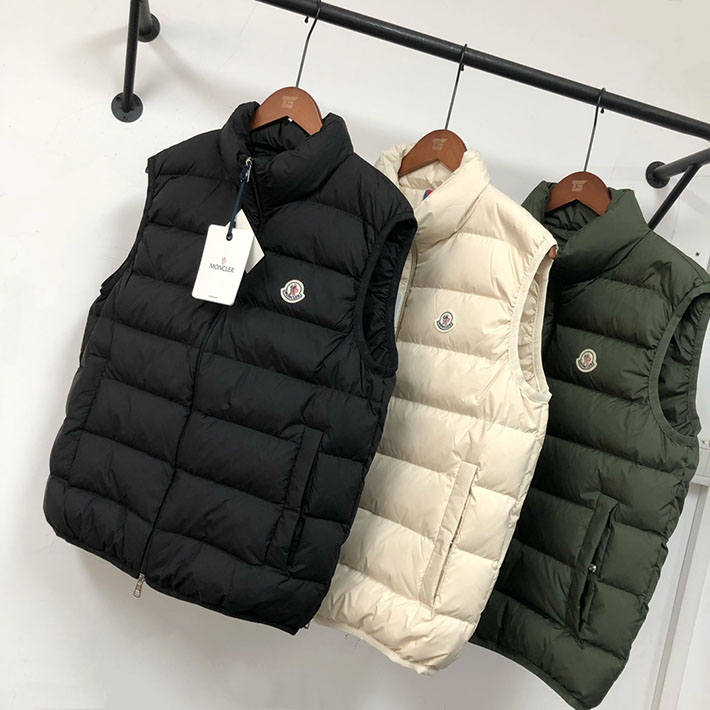 最高級モンクレールスーパーコピー Moncler Contrin ダウンベスト ロゴ付き ライトダウンベスト ホワイト 2525124 モンクレール ダウンベスト 新作 - 画像 (9)