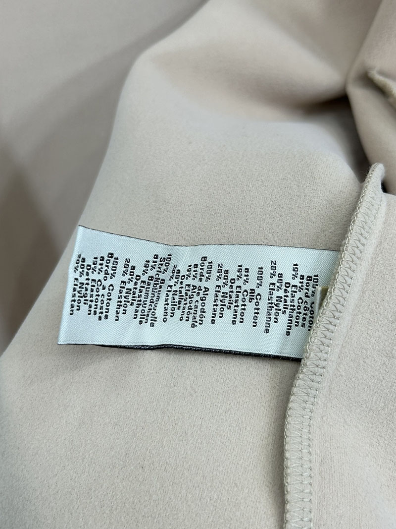 最高級エルメススーパーコピー服 HERMES テディブルゾン パッチ ”クルー・ド・セル” グリクレール 2526131 エルメス コート 新作 - 画像 (5)