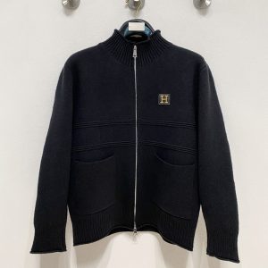 エルメス ニットジャケット