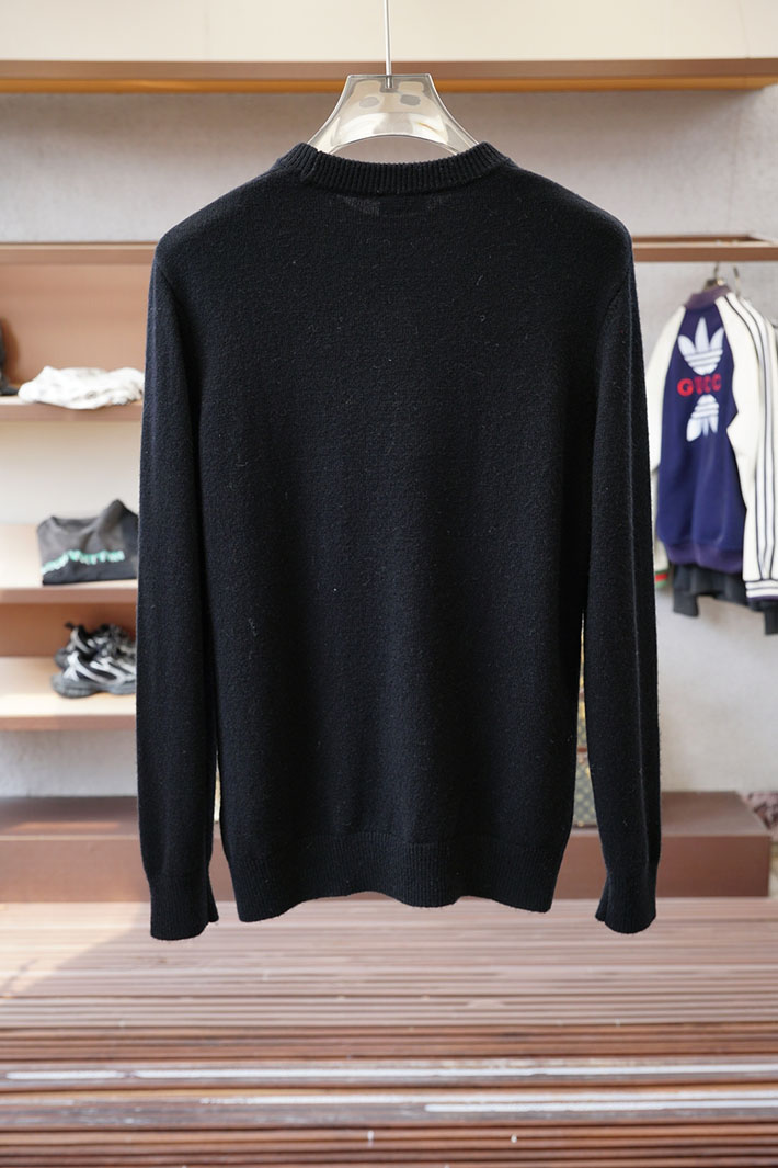 最高級ディオールスーパーコピー Dior CD Icon セーター バージンウール プントミラノニット ブラック 2525133 ディオール ニット 長袖 - 画像 (8)