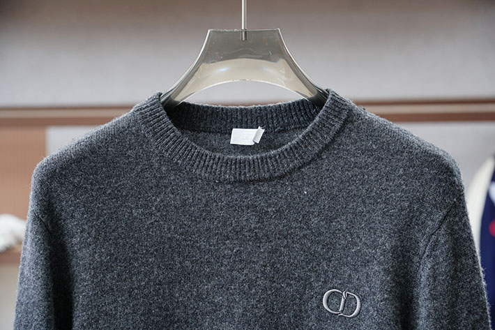 最高級ディオールスーパーコピー Dior CD Icon セーター バージンウール プントミラノニット ブラック 2525133 ディオール ニット 長袖 - 画像 (6)