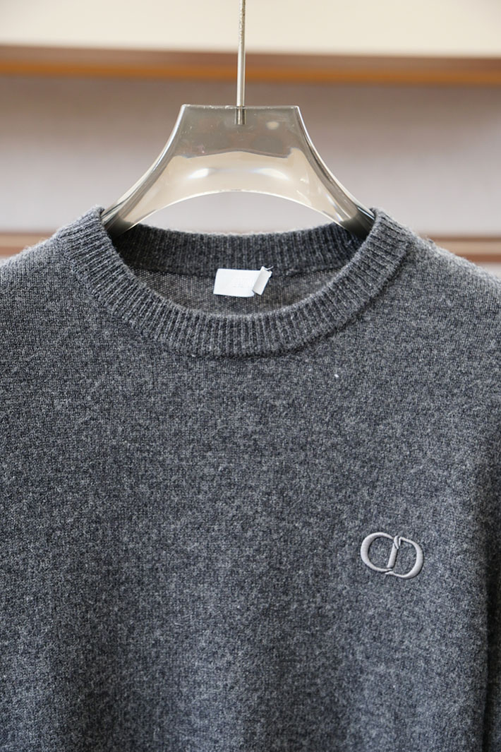 最高級ディオールスーパーコピー Dior CD Icon セーター バージンウール プントミラノニット ブラック 2525133 ディオール ニット 長袖 - 画像 (5)