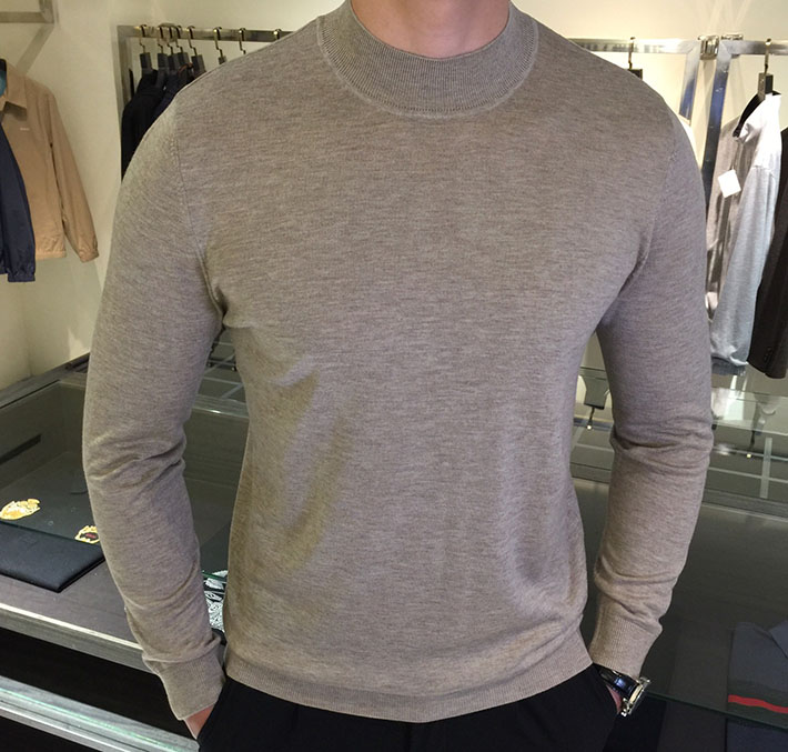 最高級ゼニアスーパーコピー ZEGNA メンズ ニット・セーター・カーディガン グレー 2525156 冬 ニット メンズ ブランド - 画像 (9)