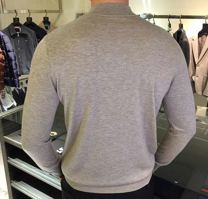 最高級ゼニアスーパーコピー ZEGNA メンズ ニット・セーター・カーディガン グレー 2525156 冬 ニット メンズ ブランド - 画像 (8)