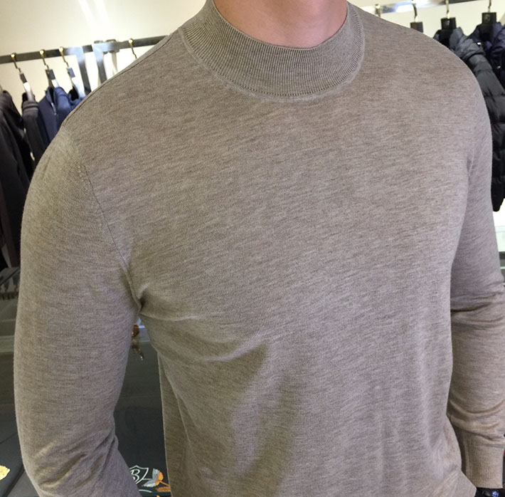 最高級ゼニアスーパーコピー ZEGNA メンズ ニット・セーター・カーディガン グレー 2525156 冬 ニット メンズ ブランド - 画像 (5)