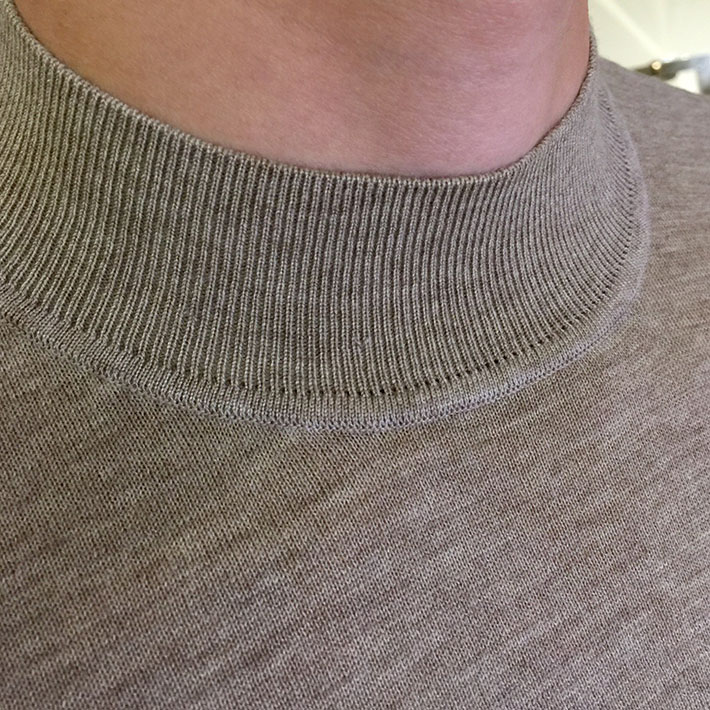 最高級ゼニアスーパーコピー ZEGNA メンズ ニット・セーター・カーディガン グレー 2525156 冬 ニット メンズ ブランド - 画像 (4)